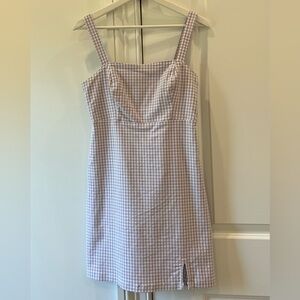 Hollister Lavender Gingham Dress